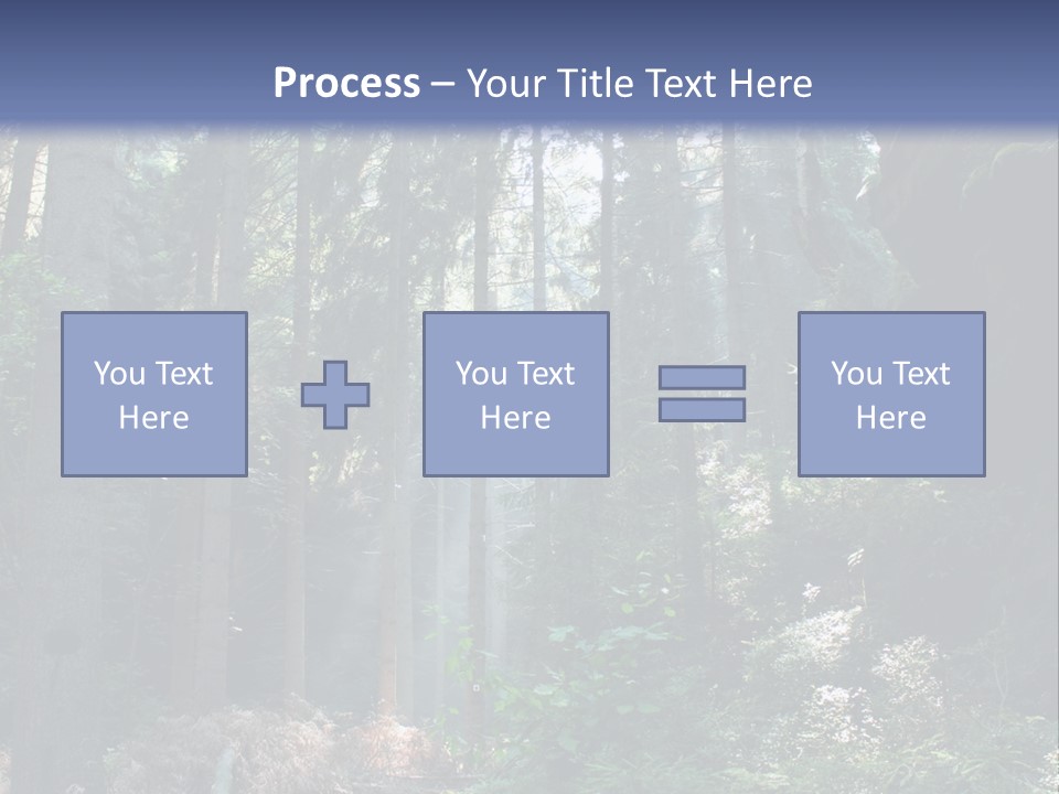 Magic Beam Footpath PowerPoint Template