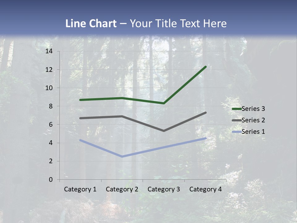 Magic Beam Footpath PowerPoint Template