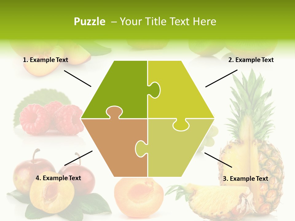 Fruit Ripe Background PowerPoint Template