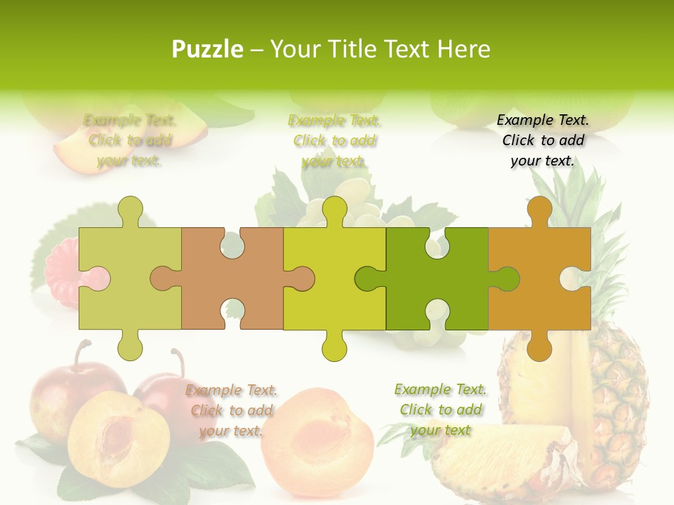 Fruit Ripe Background PowerPoint Template