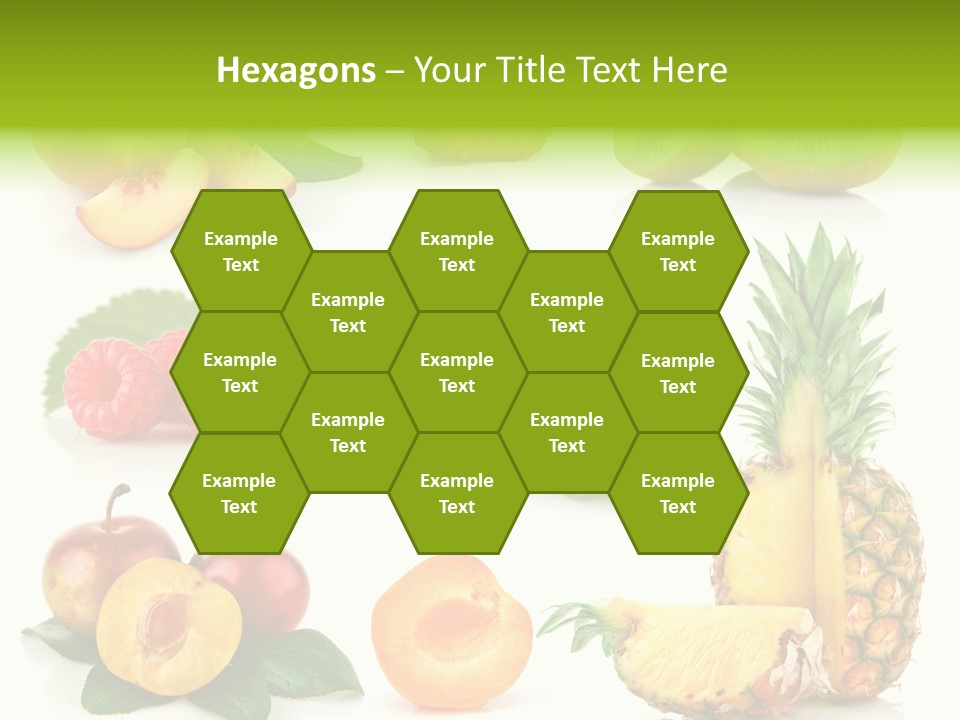 Fruit Ripe Background PowerPoint Template