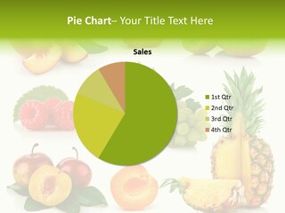 Fruit Ripe Background PowerPoint Template