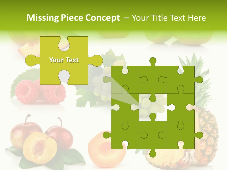 Fruit Ripe Background PowerPoint Template