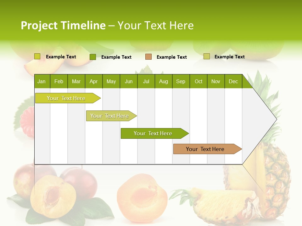 Fruit Ripe Background PowerPoint Template