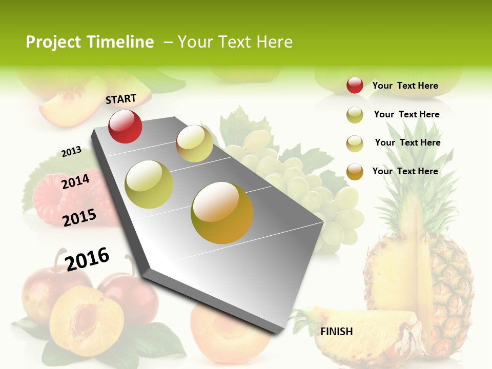 Fruit Ripe Background PowerPoint Template