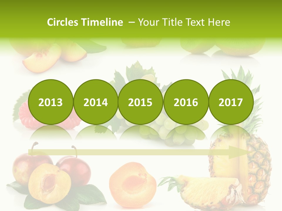 Fruit Ripe Background PowerPoint Template