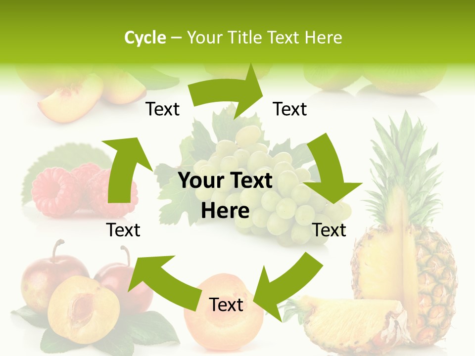 Fruit Ripe Background PowerPoint Template