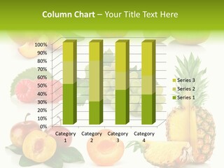 Fruit Ripe Background PowerPoint Template