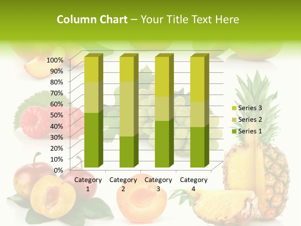 Fruit Ripe Background PowerPoint Template