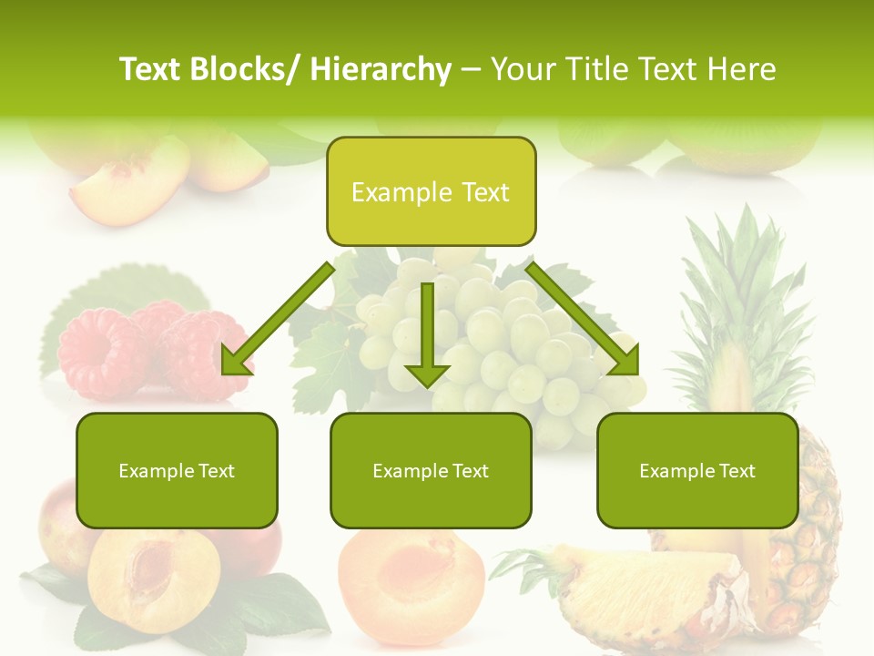 Fruit Ripe Background PowerPoint Template