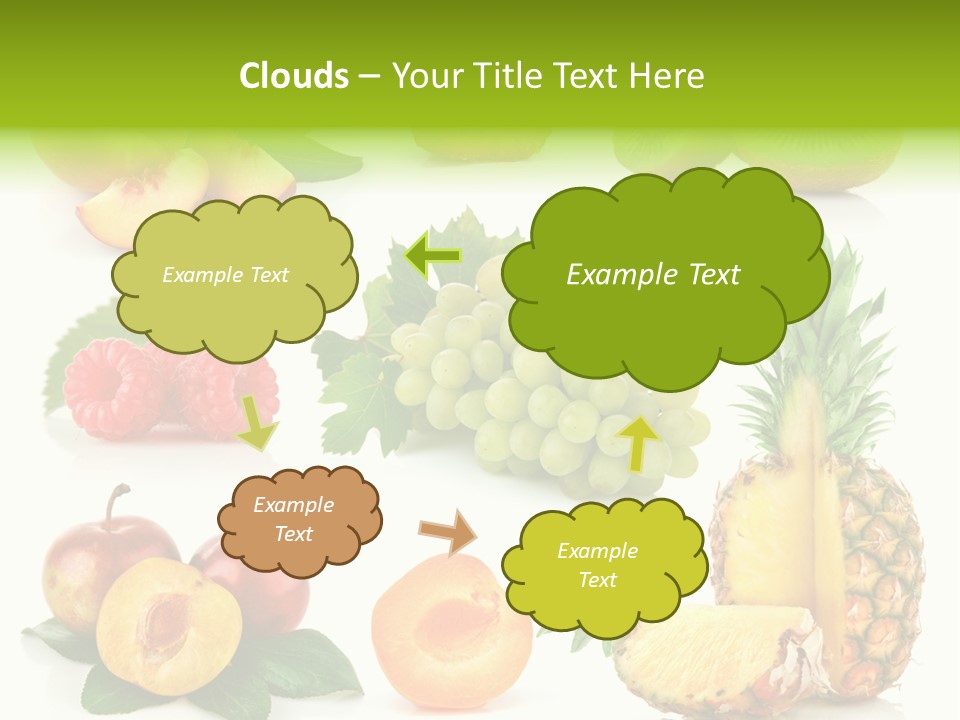 Fruit Ripe Background PowerPoint Template