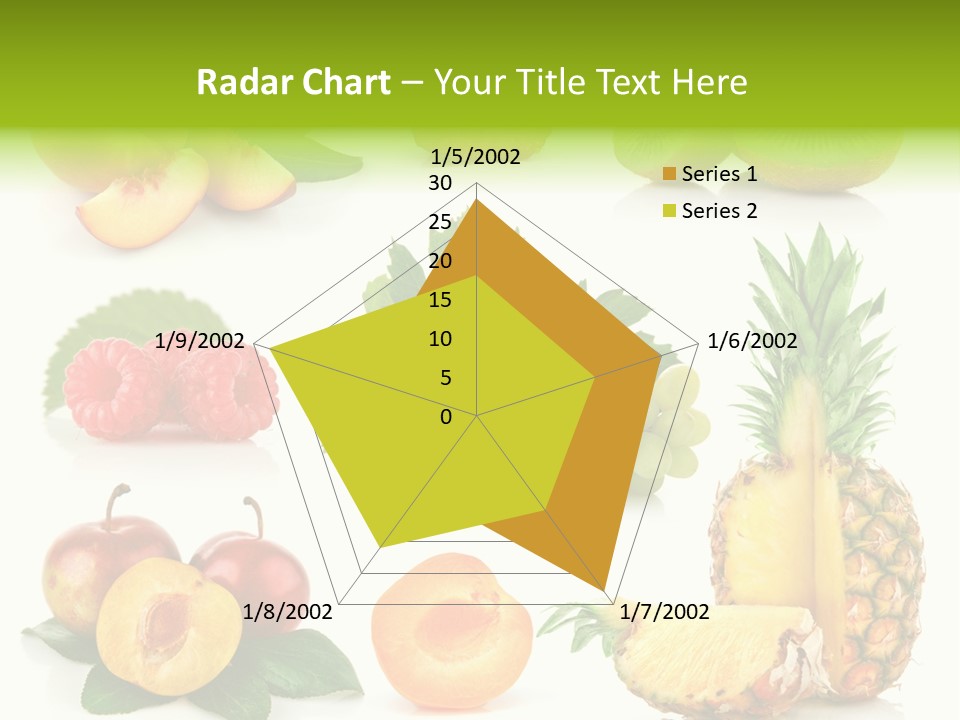 Fruit Ripe Background PowerPoint Template