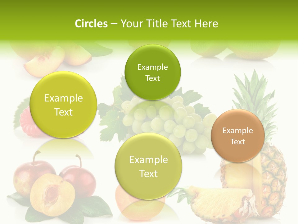 Fruit Ripe Background PowerPoint Template