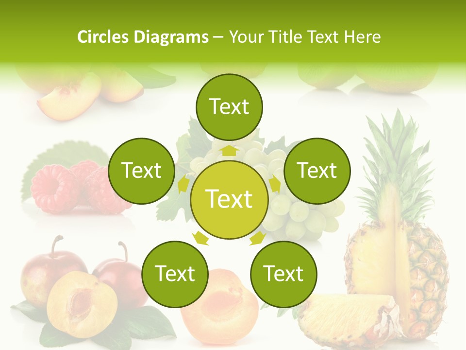 Fruit Ripe Background PowerPoint Template