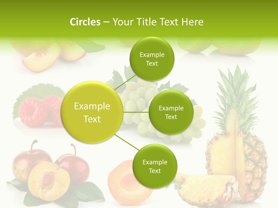 Fruit Ripe Background PowerPoint Template