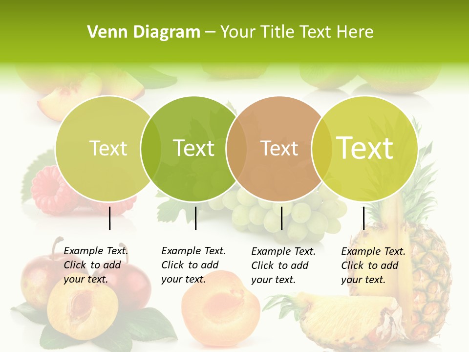 Fruit Ripe Background PowerPoint Template