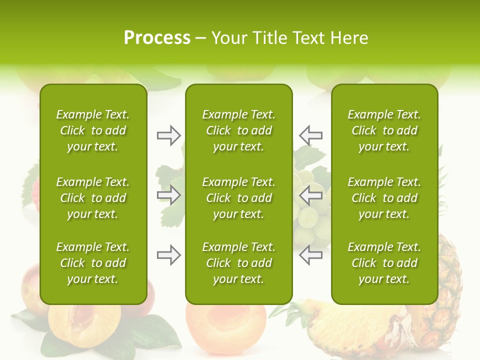 Fruit Ripe Background PowerPoint Template