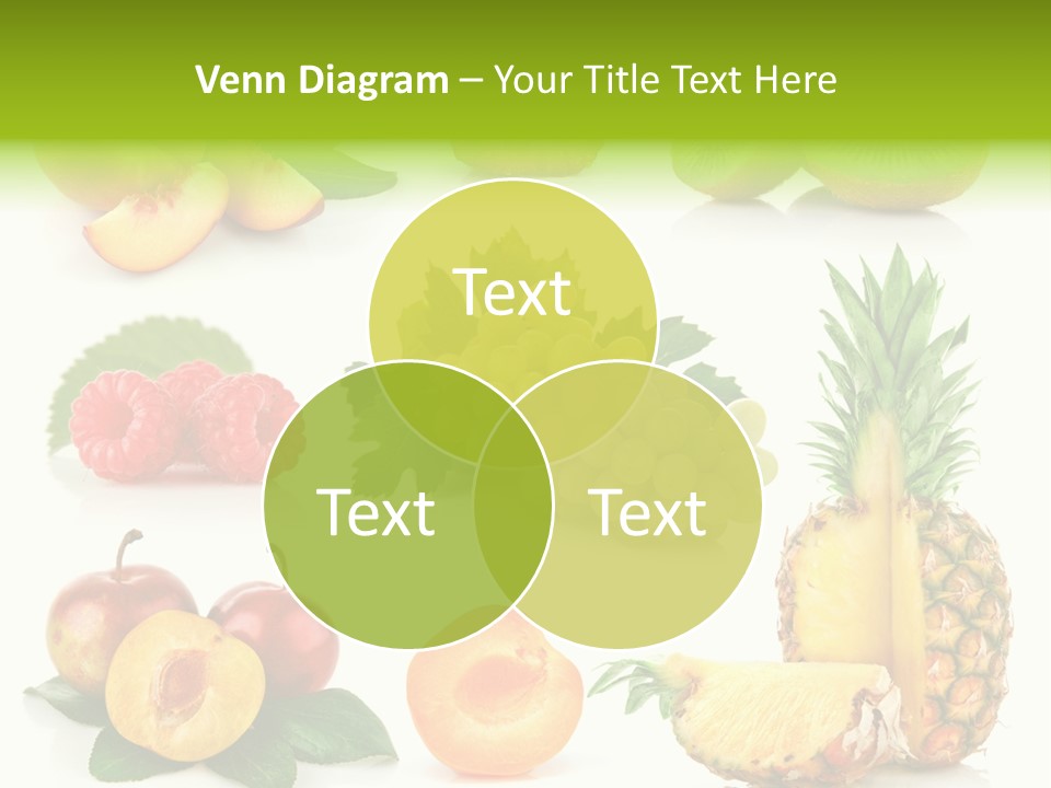 Fruit Ripe Background PowerPoint Template