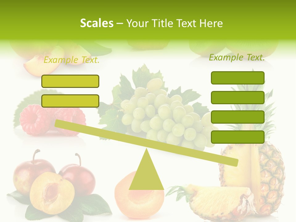 Fruit Ripe Background PowerPoint Template