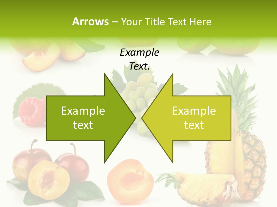 Fruit Ripe Background PowerPoint Template