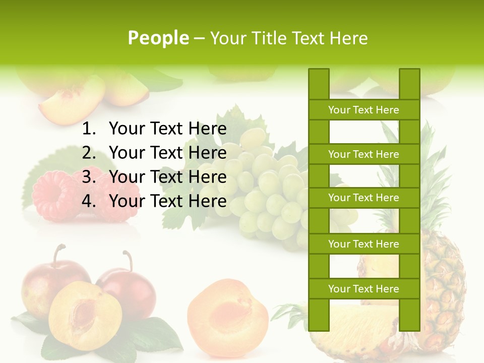 Fruit Ripe Background PowerPoint Template