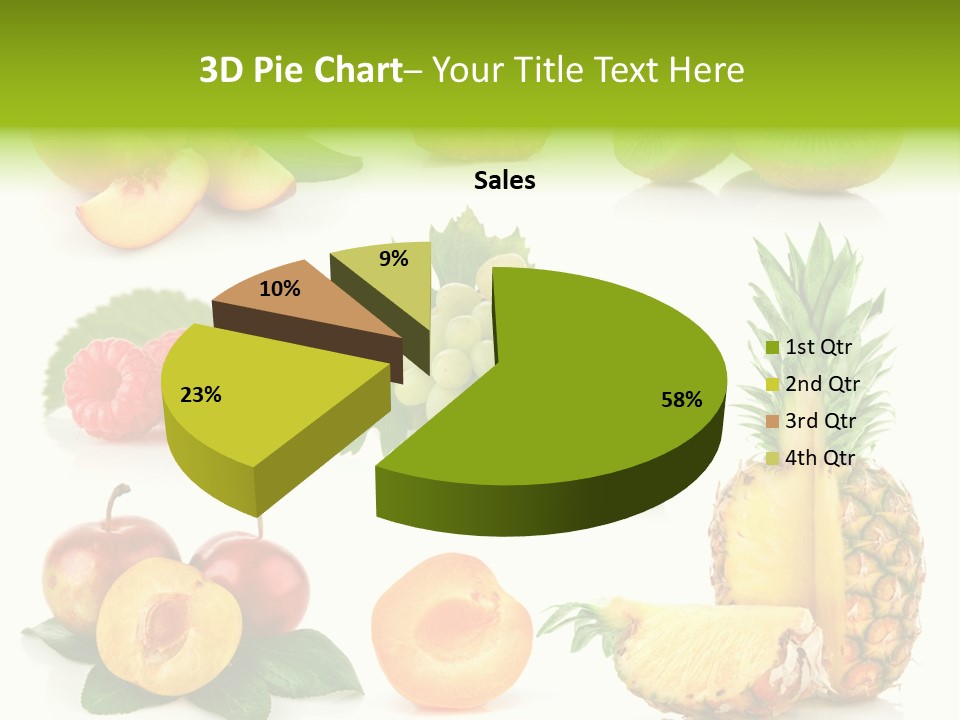 Fruit Ripe Background PowerPoint Template