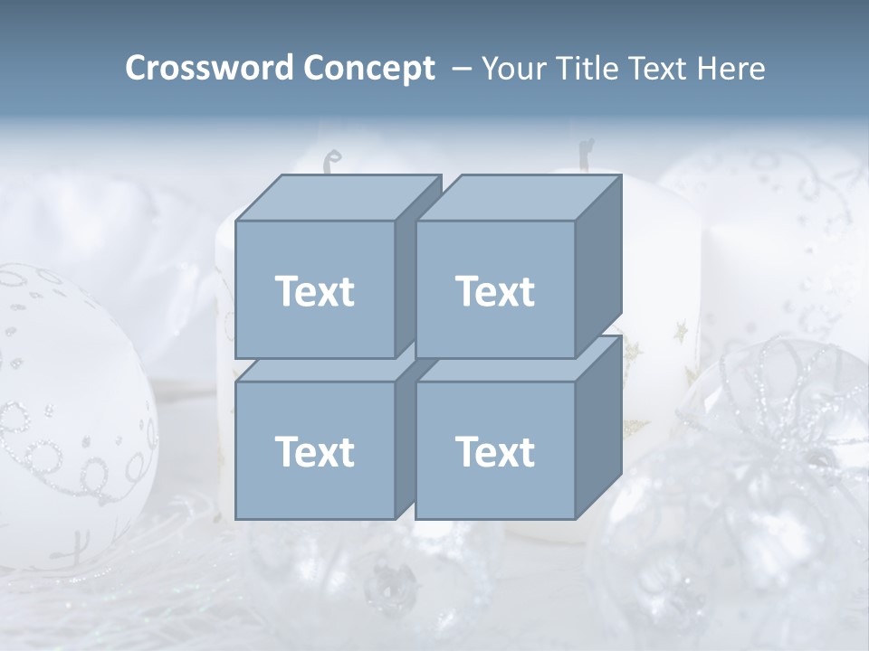Celebrate Luxury Arrangement PowerPoint Template
