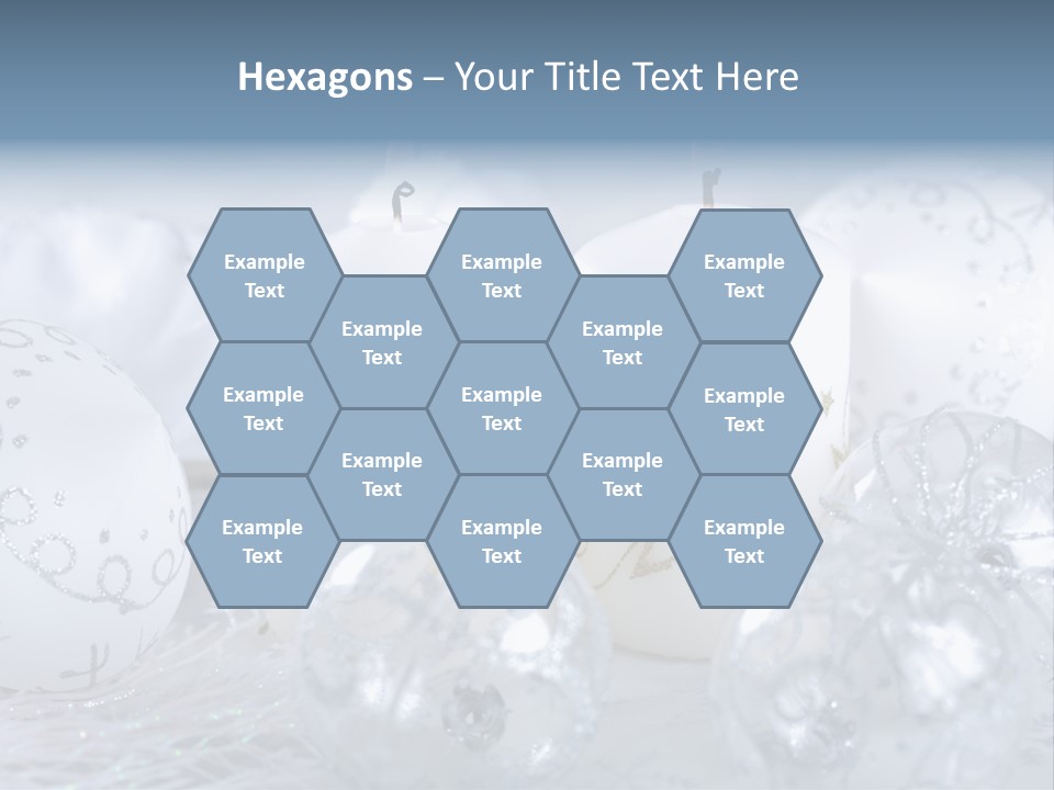 Celebrate Luxury Arrangement PowerPoint Template