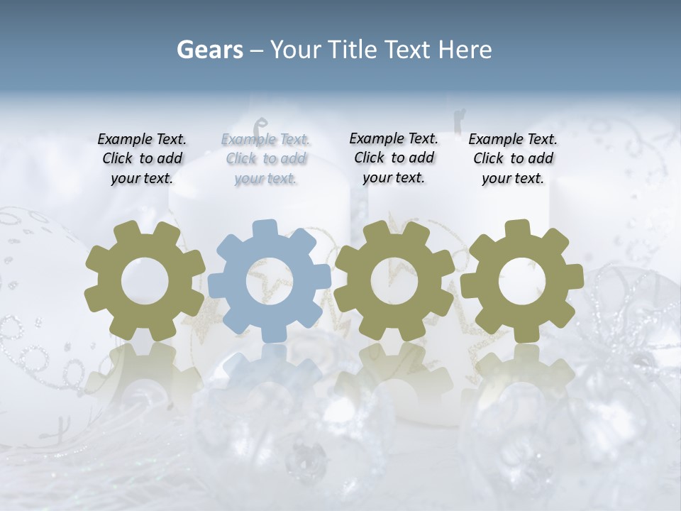 Celebrate Luxury Arrangement PowerPoint Template