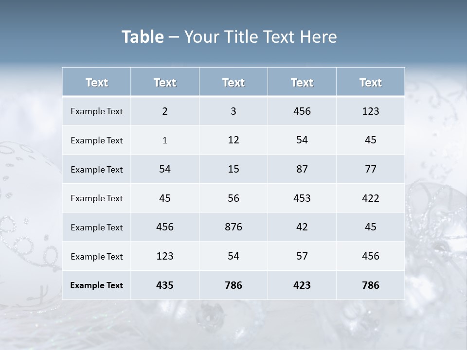 Celebrate Luxury Arrangement PowerPoint Template
