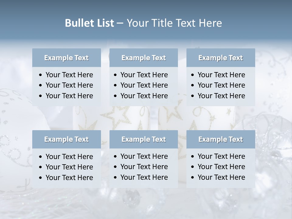 Celebrate Luxury Arrangement PowerPoint Template
