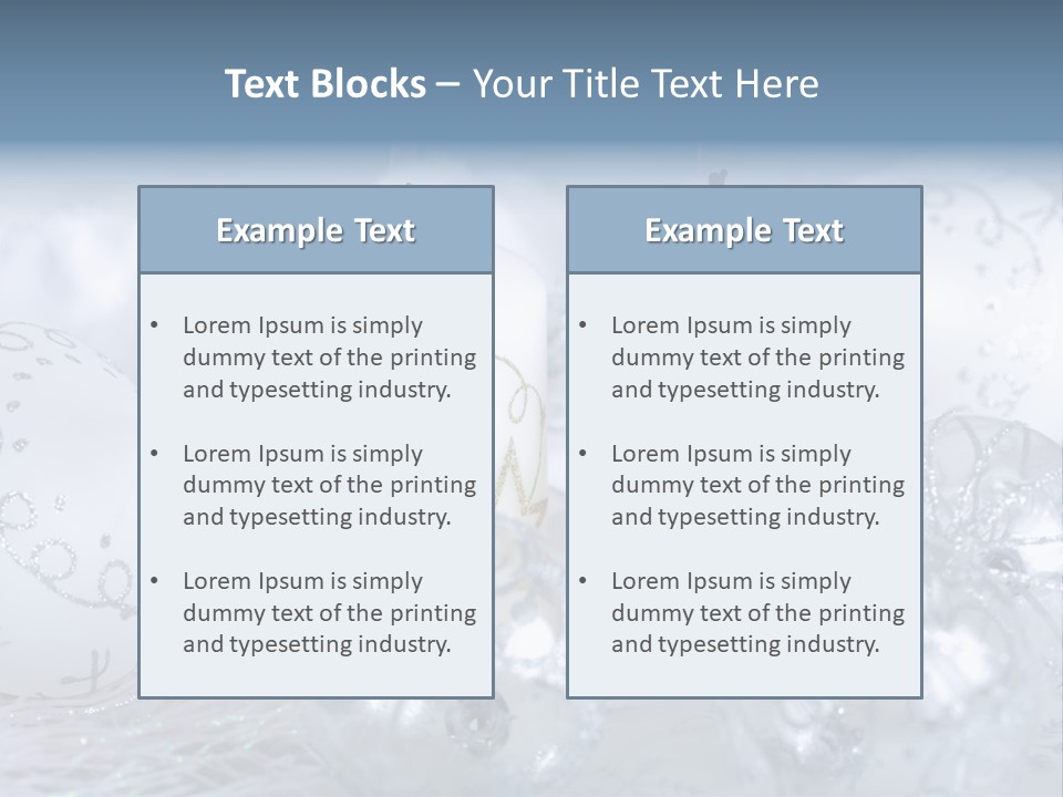 Celebrate Luxury Arrangement PowerPoint Template