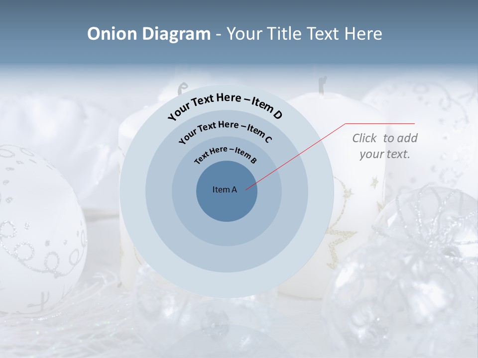 Celebrate Luxury Arrangement PowerPoint Template
