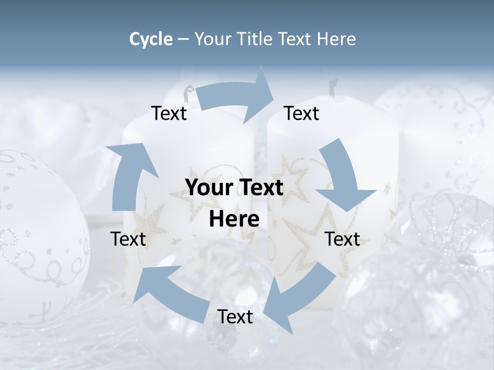 Celebrate Luxury Arrangement PowerPoint Template
