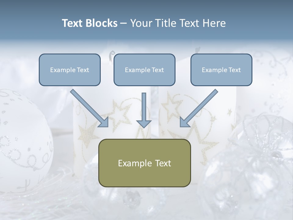 Celebrate Luxury Arrangement PowerPoint Template