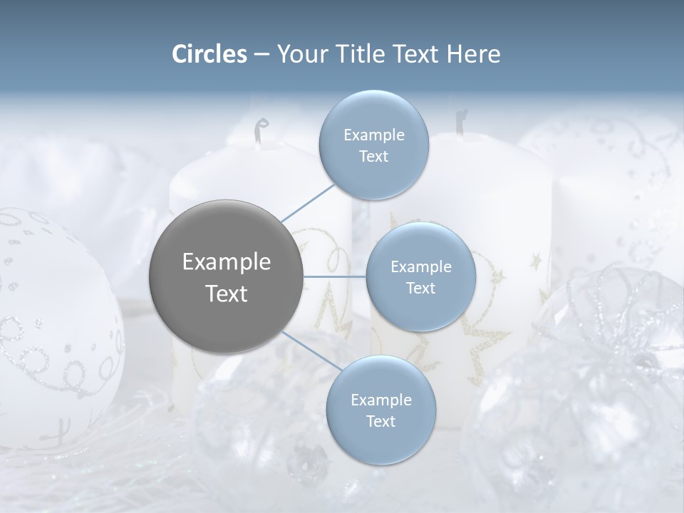 Celebrate Luxury Arrangement PowerPoint Template