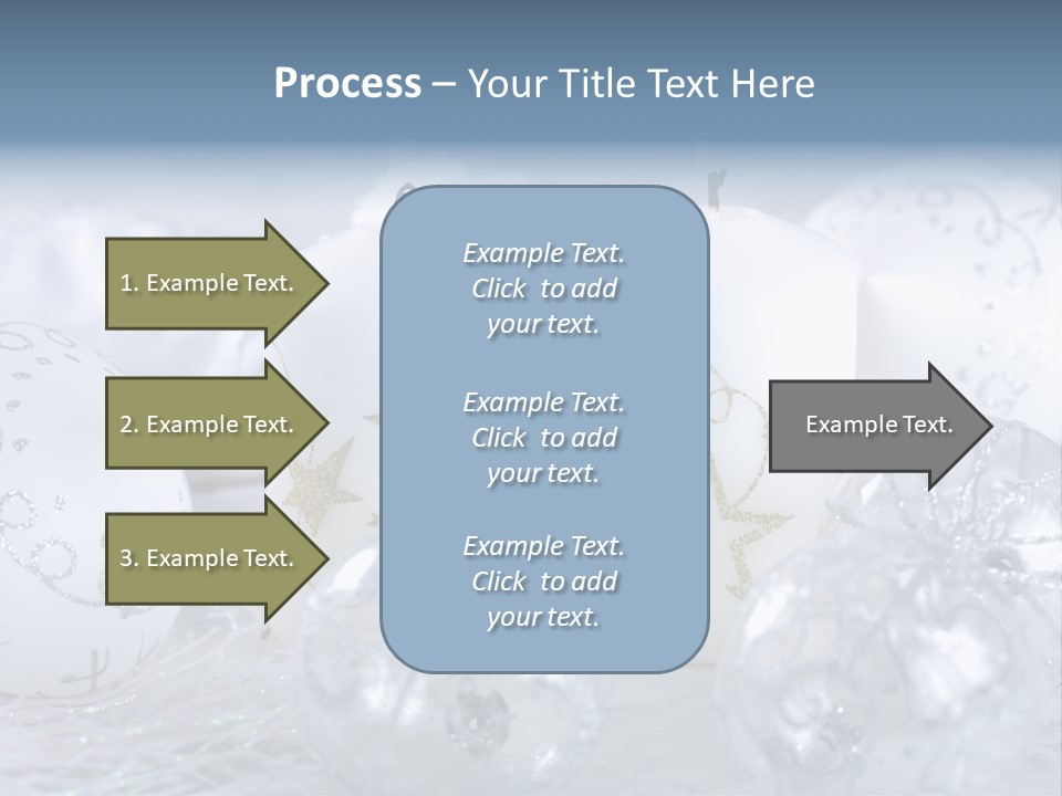 Celebrate Luxury Arrangement PowerPoint Template