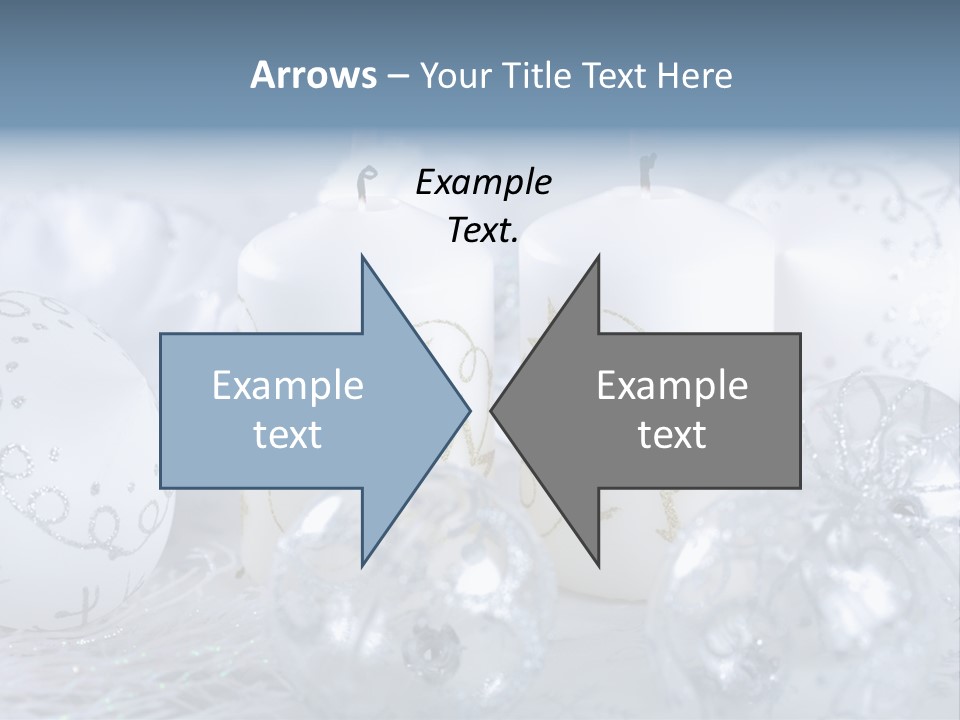 Celebrate Luxury Arrangement PowerPoint Template