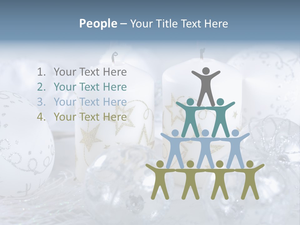 Celebrate Luxury Arrangement PowerPoint Template