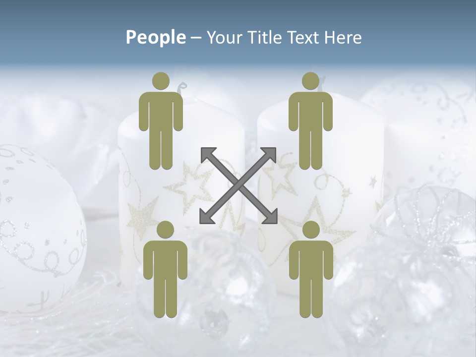 Celebrate Luxury Arrangement PowerPoint Template