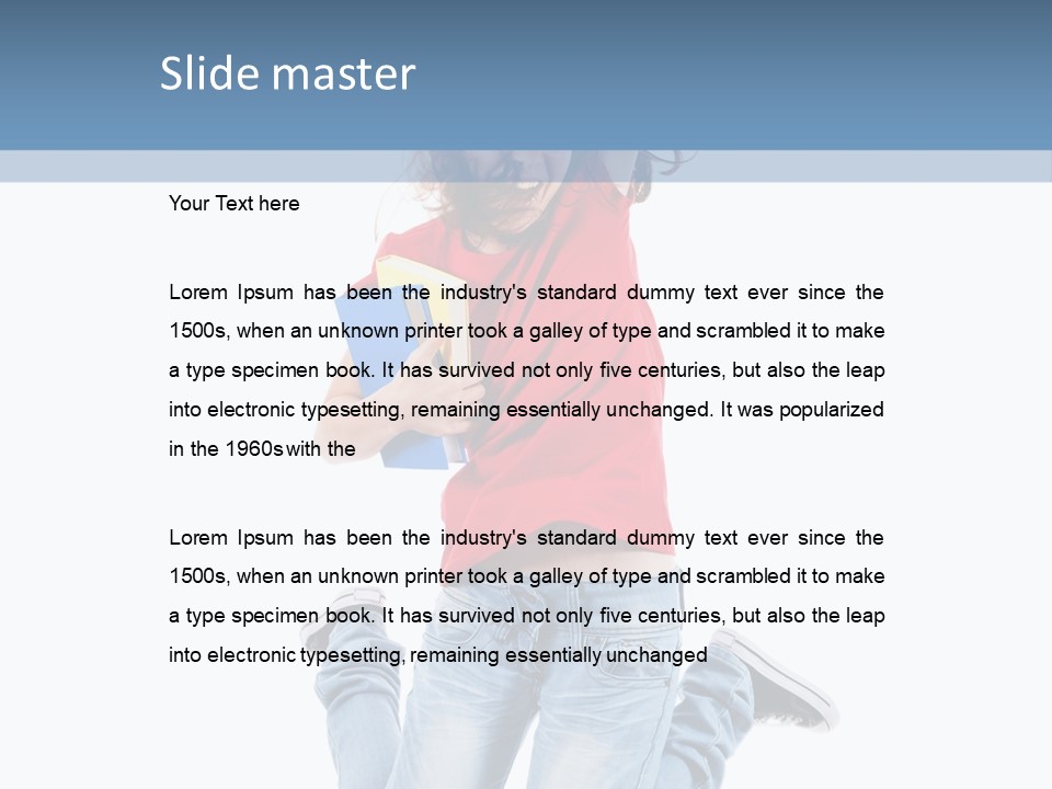 Smile Enjoyment Moving PowerPoint Template