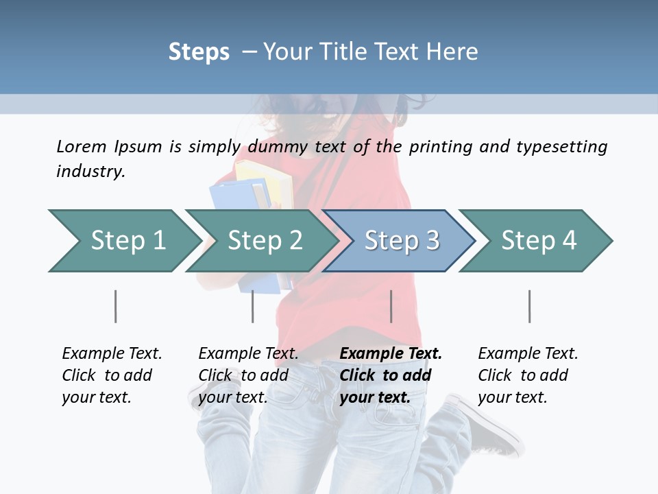 Smile Enjoyment Moving PowerPoint Template