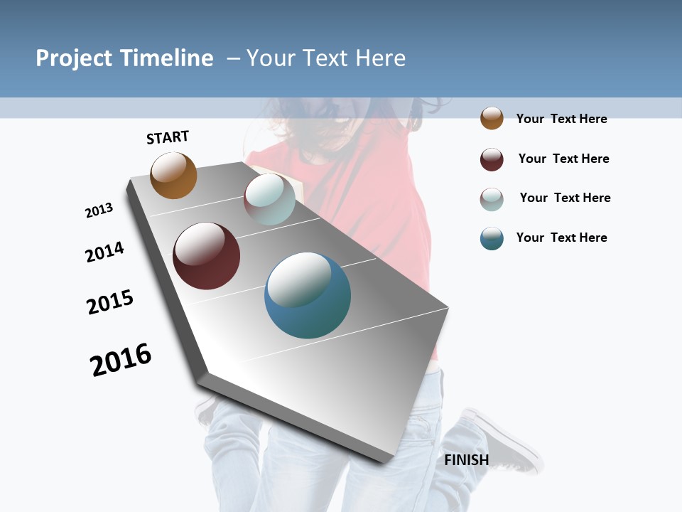 Smile Enjoyment Moving PowerPoint Template