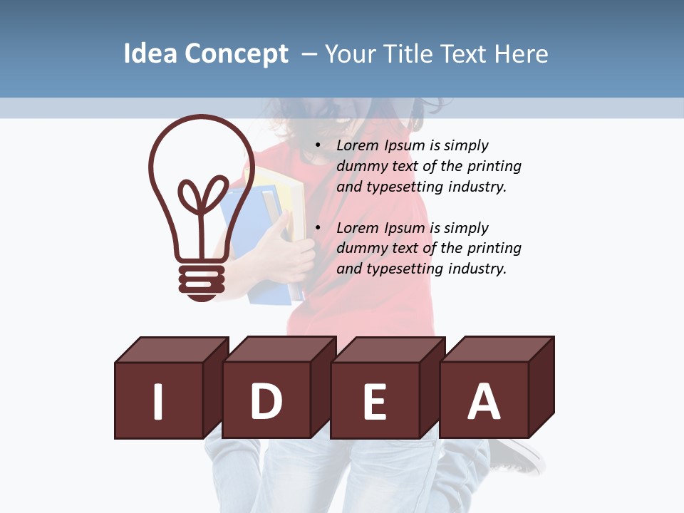 Smile Enjoyment Moving PowerPoint Template