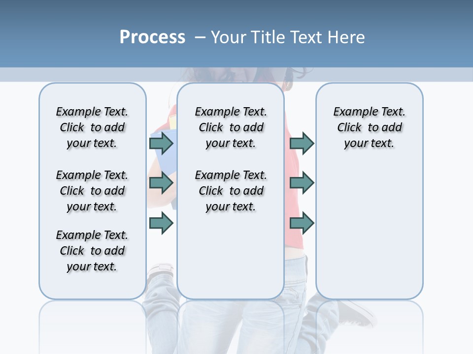 Smile Enjoyment Moving PowerPoint Template