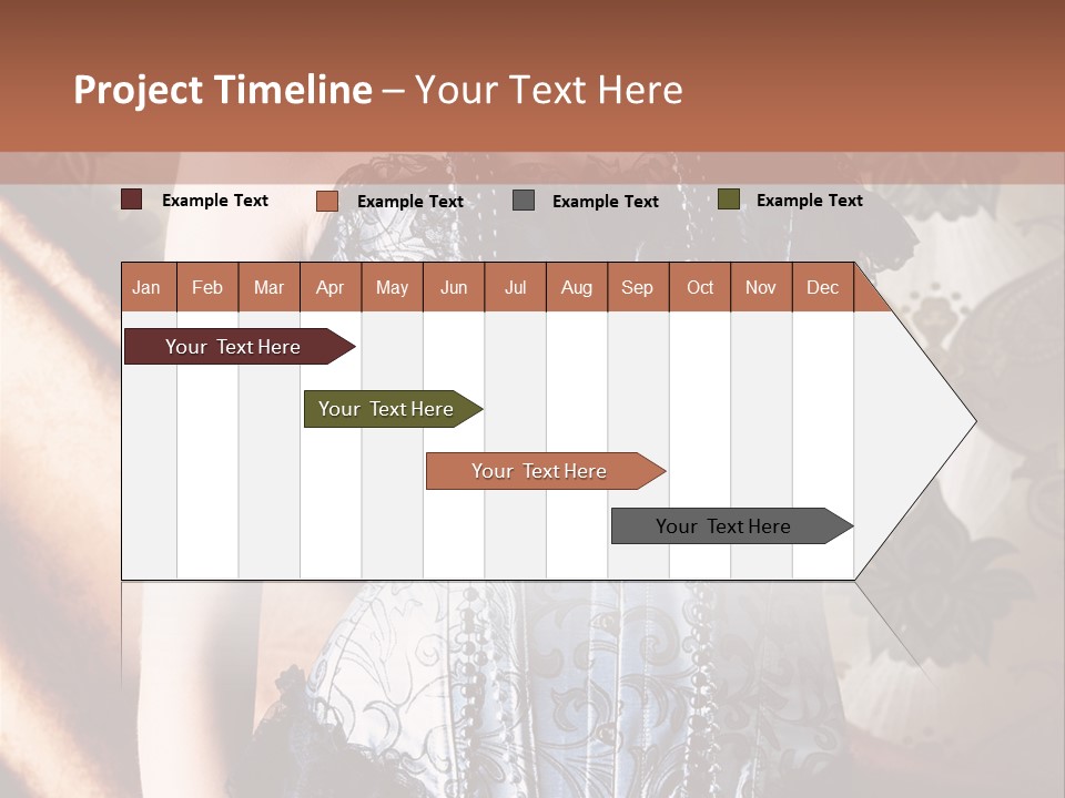 Pin Up Hairstyle Sensual PowerPoint Template