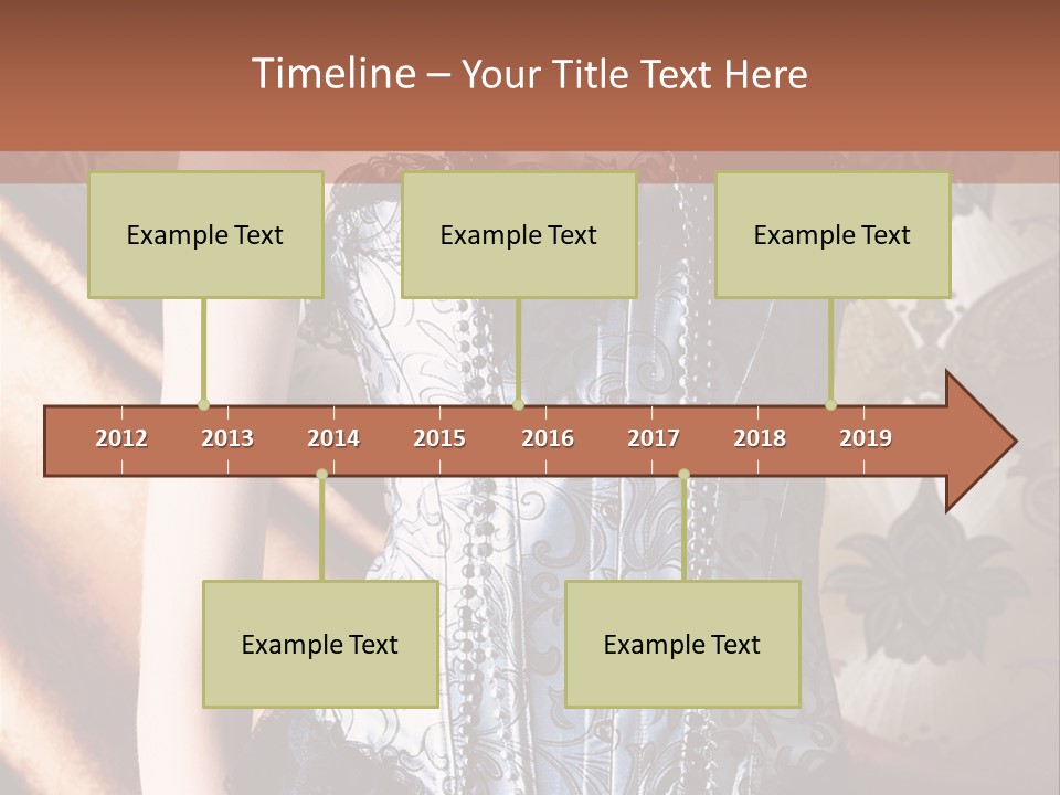 Pin Up Hairstyle Sensual PowerPoint Template