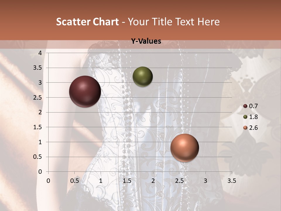 Pin Up Hairstyle Sensual PowerPoint Template