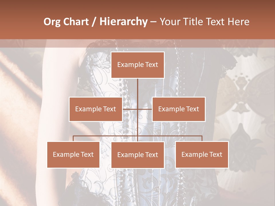 Pin Up Hairstyle Sensual PowerPoint Template