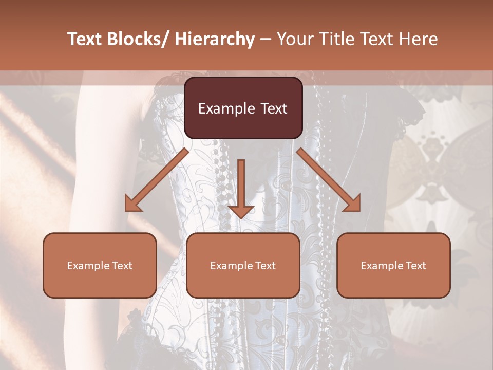 Pin Up Hairstyle Sensual PowerPoint Template